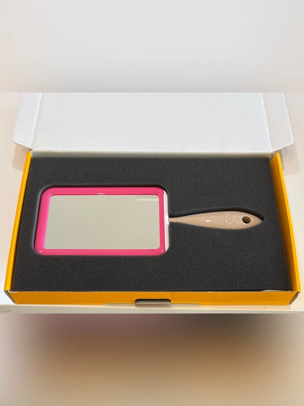 JEFFREE STAR COSMETICS - HOT PINK POPSICLE - HAND MIRROR NEW NIB
